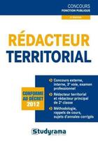 Couverture du livre « Rédacteur territorial ; catégorie B » de Marc Dalens et Caroline Binet aux éditions Studyrama