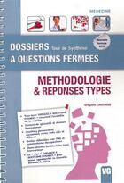 Couverture du livre « Dossiers a questions fermees methodologie et reponses types » de G.Cauchois aux éditions Vernazobres Grego