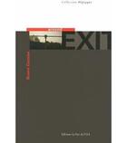 Couverture du livre « Around exit » de Bruno Goosse aux éditions Part De L'oeil
