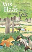 Couverture du livre « Vos en Haas en de dief van Iek » de Sylvia Vanden Heede aux éditions Terra - Lannoo, Uitgeverij