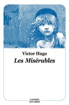 Couverture du livre « Les misérables » de Victor Hugo aux éditions Ecole Des Loisirs