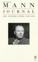 Couverture du livre « Journal 1937 - 1949 tome 2 » de Mann-K aux éditions Le Livre De Poche