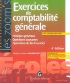 Couverture du livre « Exercices de comptabilité générale (4e édition) » de Beatrice Grandguillot et Francis Grandguillot aux éditions Gualino