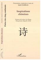 Couverture du livre « Inspirations chinoises » de Isild Darras aux éditions L'harmattan
