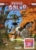 Couverture du livre « Triple galop Tome 5 » de Benoit Du Peloux aux éditions Bamboo