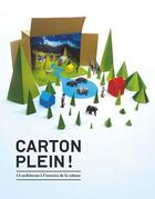 Couverture du livre « Carton plein ! 13 architectes à l'exercice de la cabane » de  aux éditions Alternatives