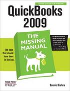 Couverture du livre « QuickBooks 2009: The Missing Manual » de Bonnie Biafore aux éditions O'reilly Media