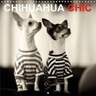 Couverture du livre « Chihuahua chic calendrier mural 2020 300 300 mm square - les freres et s urs chihuahua » de Koell Marion aux éditions Calvendo