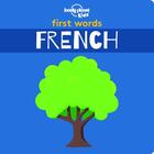 Couverture du livre « First words ; French ; board book (édition 2019) » de Collectif Lonely Planet aux éditions Lonely Planet France