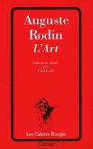 Couverture du livre « Auguste Rodin » de Auguste Rodin aux éditions Grasset Et Fasquelle