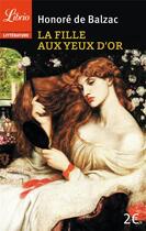 Couverture du livre « La fille aux yeux d'or » de Honoré De Balzac aux éditions J'ai Lu
