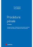 Couverture du livre « Procédure pénale (16e édition) » de Jacques Buisson et Serge Guinchard aux éditions Lexisnexis