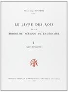 Couverture du livre « Le livre des rois de la troisième période intermédiaire » de Marie-Ange Bonheme aux éditions Ifao