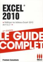 Couverture du livre « Excel 2010 (édition 2011) » de  aux éditions Micro Application