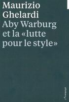 Couverture du livre « Aby Warburg et la 