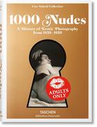 Couverture du livre « 1000 nudes » de Uwe Scheid aux éditions Taschen