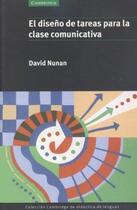 Couverture du livre « El diseño de tareas para la clase comunicativa » de David Nunan aux éditions Edinumen