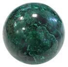 Couverture du livre « Sphere malachite polie - piece de 1,5 a 2 kilo » de  aux éditions Dg-exodif