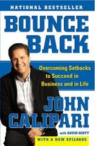 Couverture du livre « Bounce Back » de Calipari John aux éditions Free Press