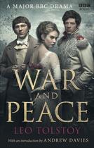 Couverture du livre « WAR AND PEACE - FILM TIE IN » de Leo Tolstoy aux éditions Bbc Books