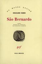 Couverture du livre « Sao bernardo » de Ramos Gracilian aux éditions Gallimard