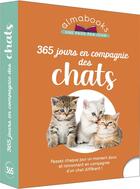 Couverture du livre « Almabook ; 365 jours en compagnie des chats » de  aux éditions Editions 365