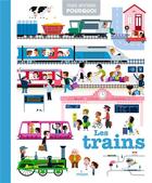 Couverture du livre « Les trains » de Cecile Benoist aux éditions Milan