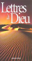 Couverture du livre « Lettres à Dieu » de Rene Guitton et Collectif aux éditions Calmann-levy