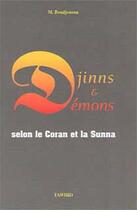 Couverture du livre « Djinns et demons selon le coran et la sunna » de M Boujenoun aux éditions Tawhid