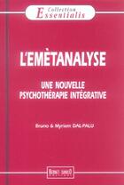 Couverture du livre « Emetanalyse (L') » de Bruno Dal Palu aux éditions Bernet Danilo