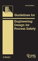 Couverture du livre « Guidelines for Engineering Design for Process Safety » de N.C. aux éditions Wiley-aiche