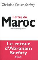 Couverture du livre « Lettre du Maroc » de Daure-Serfaty C. aux éditions Stock