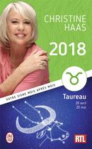 Couverture du livre « Taureau 2018 » de Christine Haas aux éditions J'ai Lu