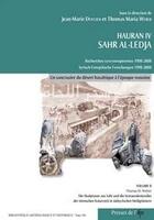 Couverture du livre « Hauran IV, Sahr Al-Ledja ; un sanctuaire du désert basaltique à l'époque romaine » de Thomas Maria Weber aux éditions Ifpo