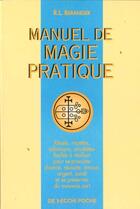 Couverture du livre « Manuel de magie pratique » de Beranger aux éditions De Vecchi