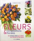 Couverture du livre « Fleurs & compositions florales » de Welford/Wicks aux éditions Prisma