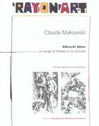 Couverture du livre « Songe du docteur, iconographie d'une gravure de durer (le) » de Claude Makowski aux éditions Jacqueline Chambon