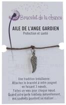 Couverture du livre « Bracelet de la chance - aile de l'ange gardien » de  aux éditions Dg-exodif