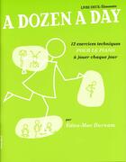 Couverture du livre « A dozen a day t.2 » de Edna-Mae Burnam aux éditions Emf