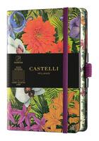 Couverture du livre « Carnet eden poche ligne orchid » de Castelli aux éditions Castelli Milano