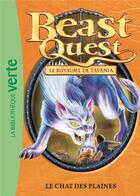 Couverture du livre « Beast Quest Tome 44 : le chat des plaines » de Adam Blade aux éditions Hachette Jeunesse