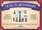 Couverture du livre « Le jeu du dictionnaire » de  aux éditions Larousse