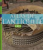 Couverture du livre « Atlas de l'antiquité » de Peter Chrisp aux éditions Gallimard-jeunesse