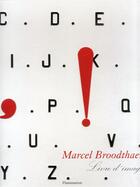 Couverture du livre « Marcel Broodthaers » de  aux éditions Flammarion