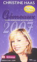 Couverture du livre « Gémeaux 2007 » de Christine Haas aux éditions Hors Collection