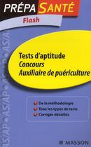 Couverture du livre « Concours AP ; tests d'aptitude (2e édition) » de Ghyslaine Benoist aux éditions Elsevier-masson