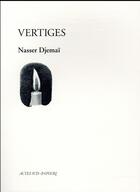 Couverture du livre « Vertiges » de Djemaï Nasser aux éditions Actes Sud-papiers