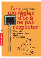 Couverture du livre « Les 100 règles d'or à ne pas respecter » de Richard Templar aux éditions Marabout