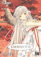 Couverture du livre « Chobits - édition double : Intégrale vol.2 : Tomes 3 et 4 » de Clamp aux éditions Pika