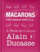 Couverture du livre « Les essentiels ; macarons » de  aux éditions Alain Ducasse